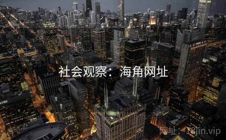 社会观察：海角网址