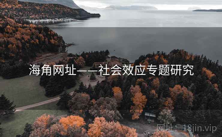 海角网址——社会效应专题研究