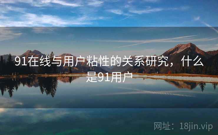 91在线与用户粘性的关系研究，什么是91用户