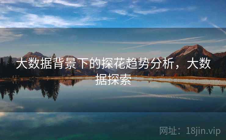 大数据背景下的探花趋势分析，大数据探索