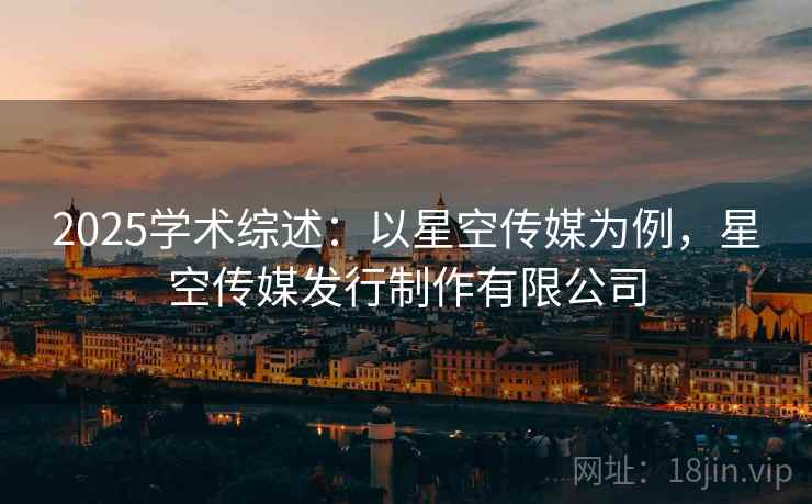 2025学术综述：以星空传媒为例，星空传媒发行制作有限公司