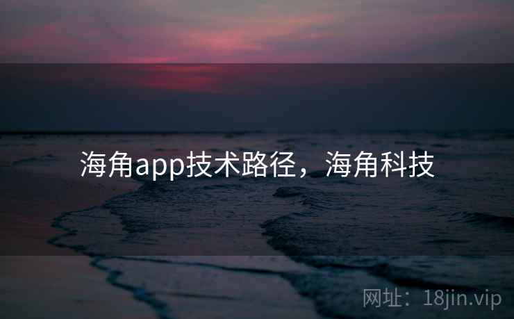 海角app技术路径，海角科技